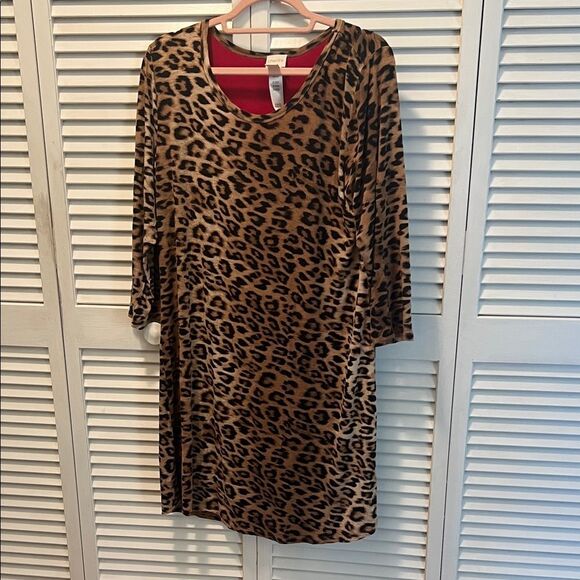 Unbranded Dresses & Skirts - #1335: Leopard Print Sleepwear Dress